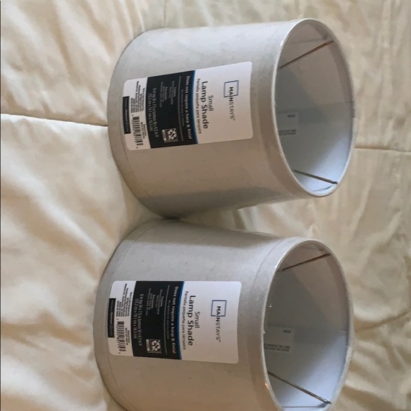Mainstays Other - 2 brand new small lampshades Mainstays Other - 2 brand new small lampshades